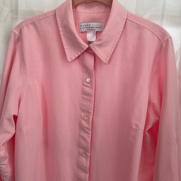 Liz Claiborne Button Down Shirt, Size 1 - Picture 2 of 5